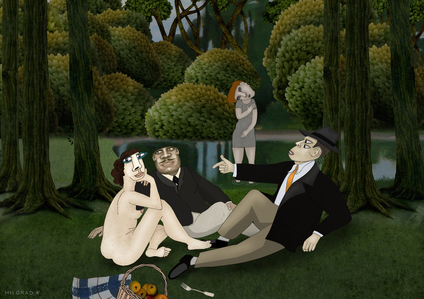 Le Déjeuner sur l'herbe