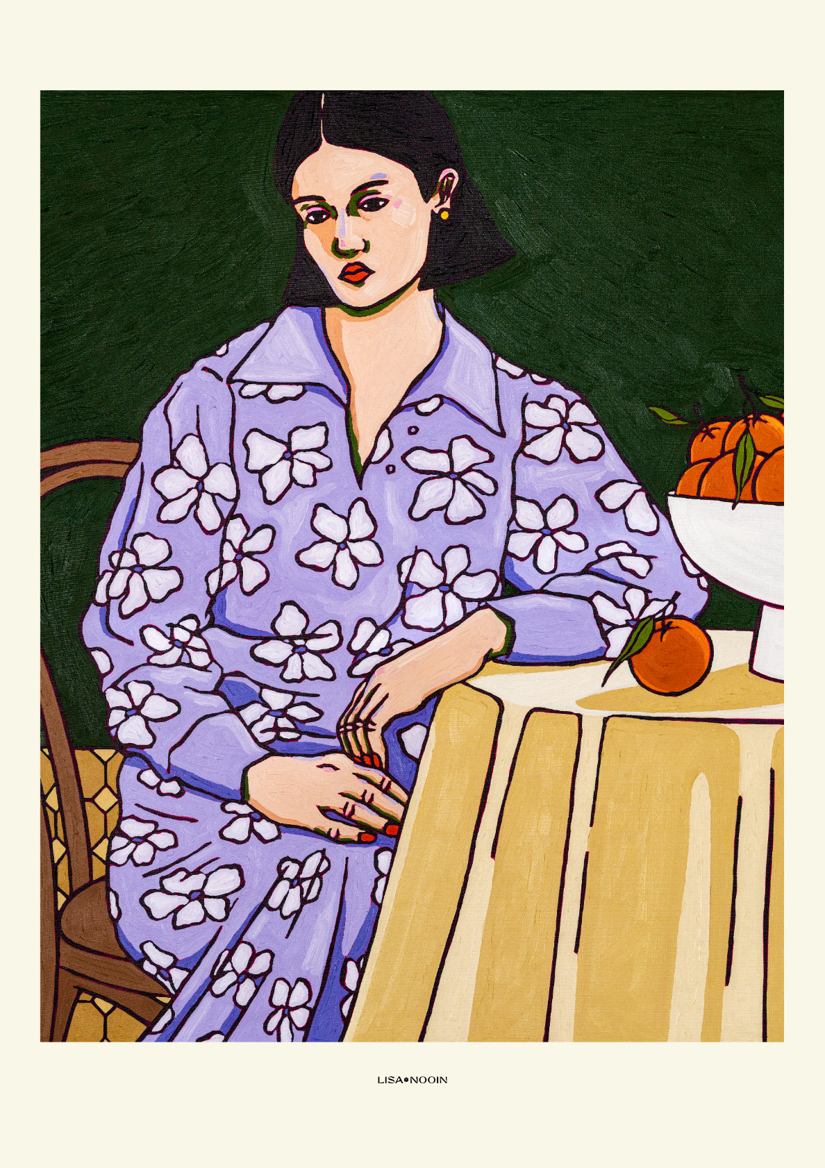 Lady In Purple Magnolia