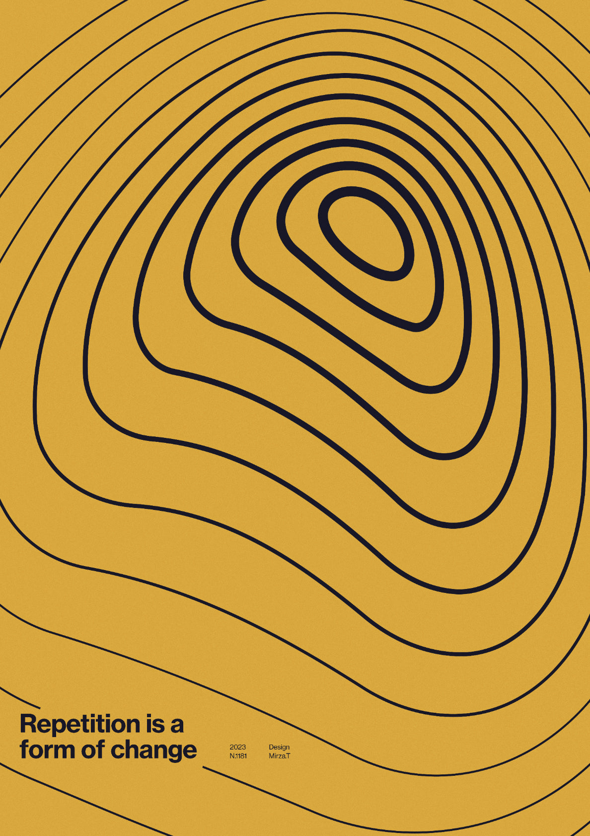 Repetition is a form of change