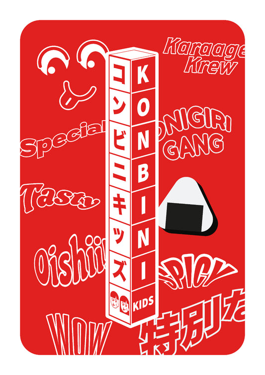 00 Konbini Kids x Stickers