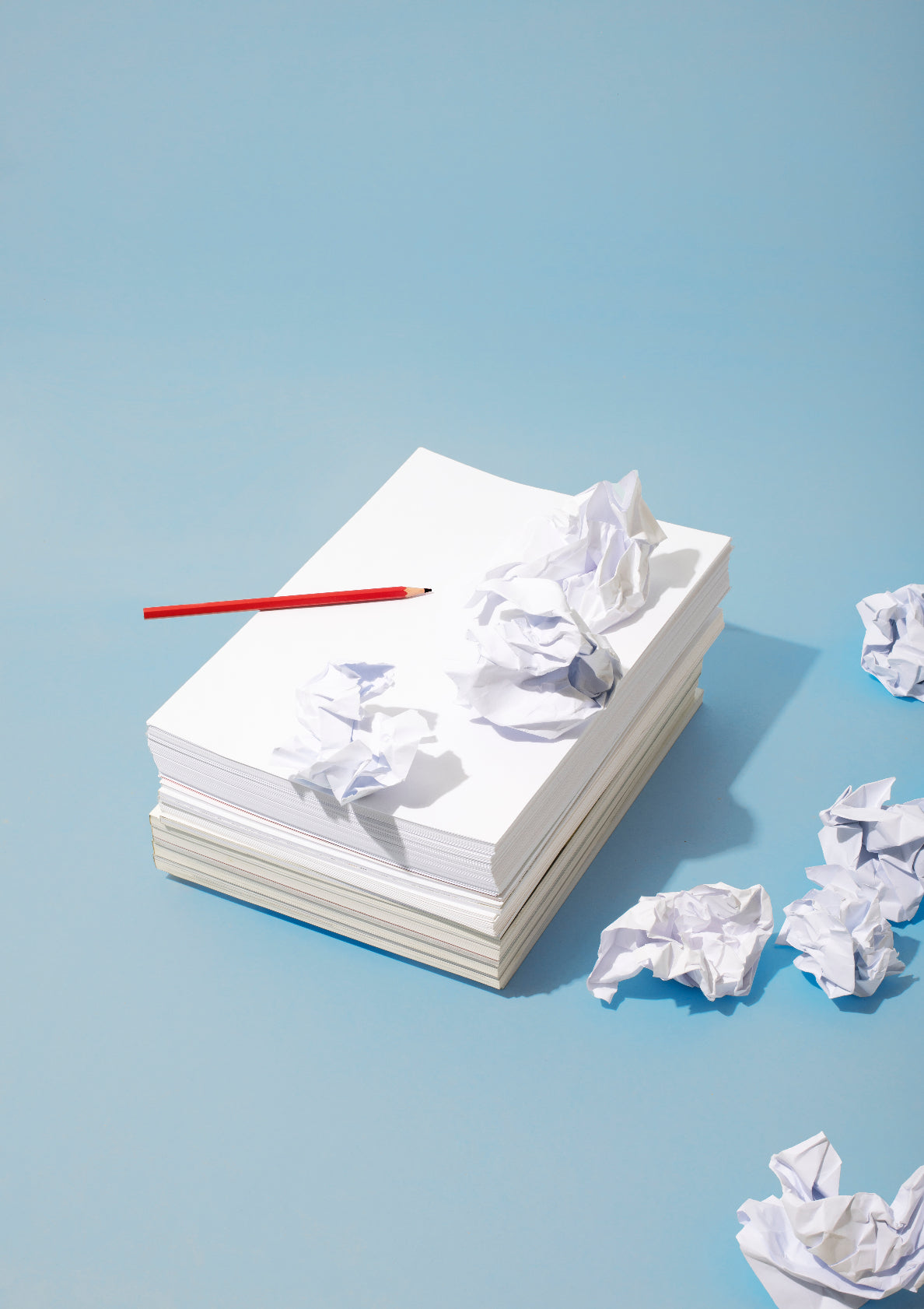 Writer's block / pop art style photo print