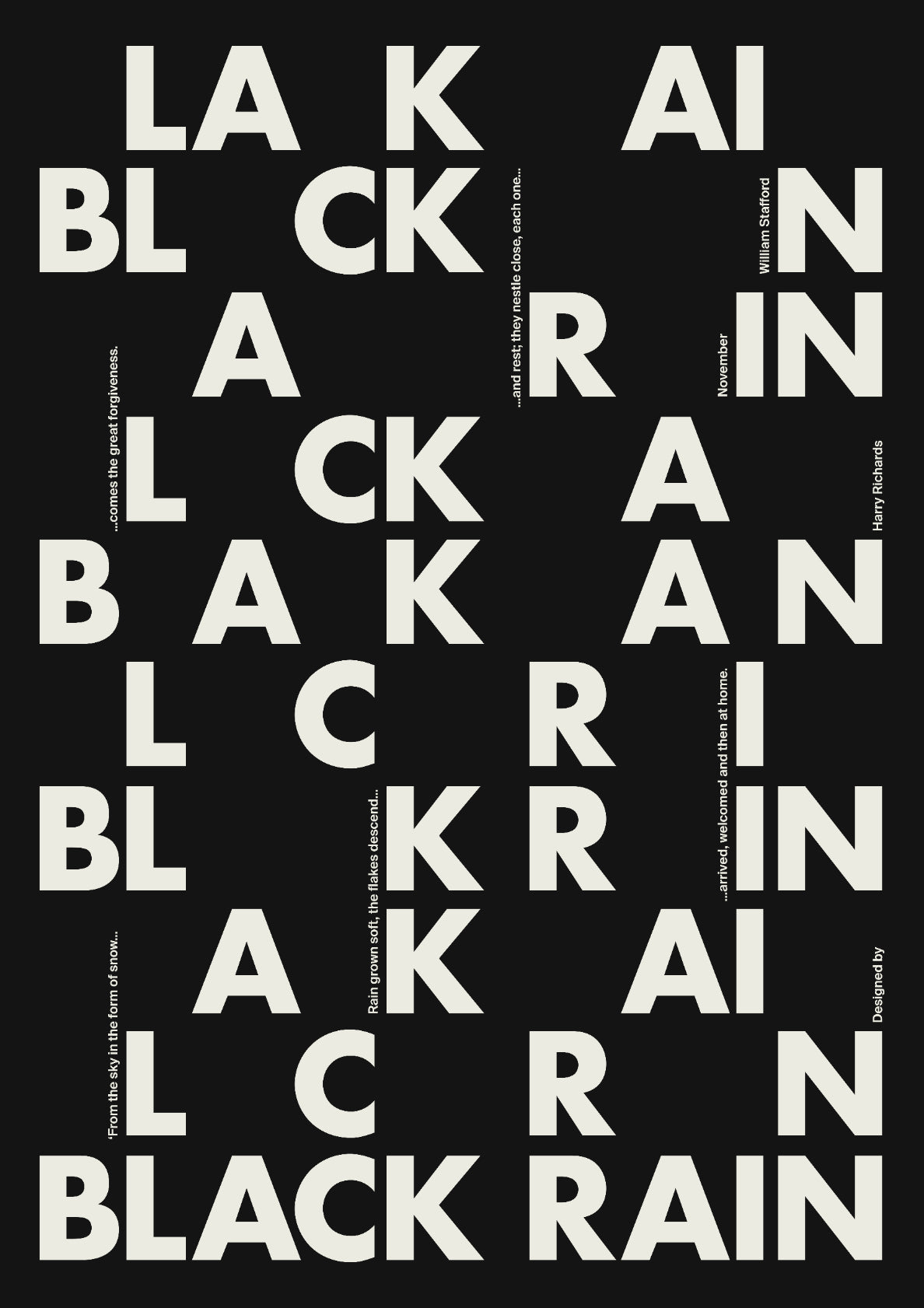 BLACK RAIN (Black)