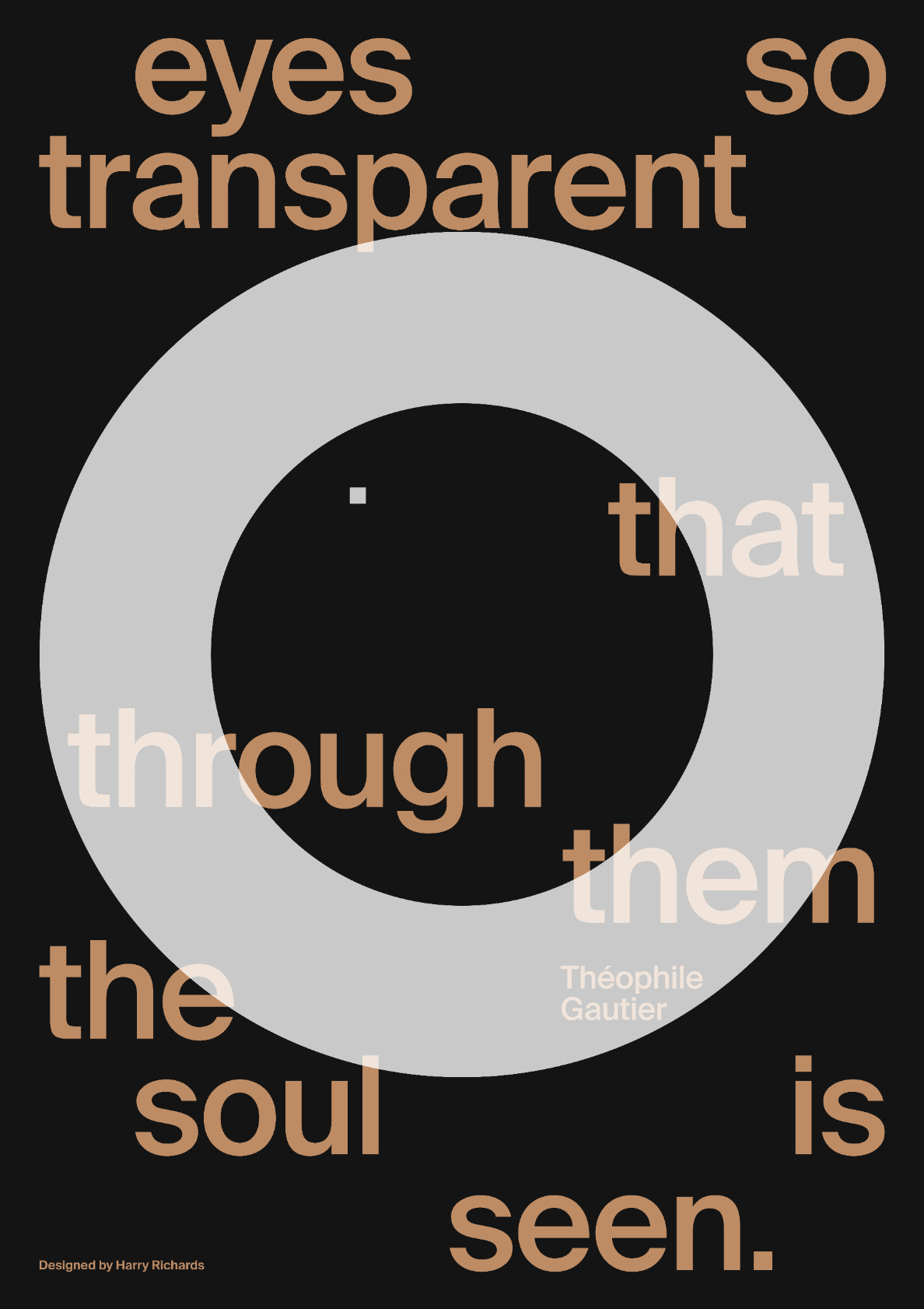 THE SOUL IS SEEN (Black)