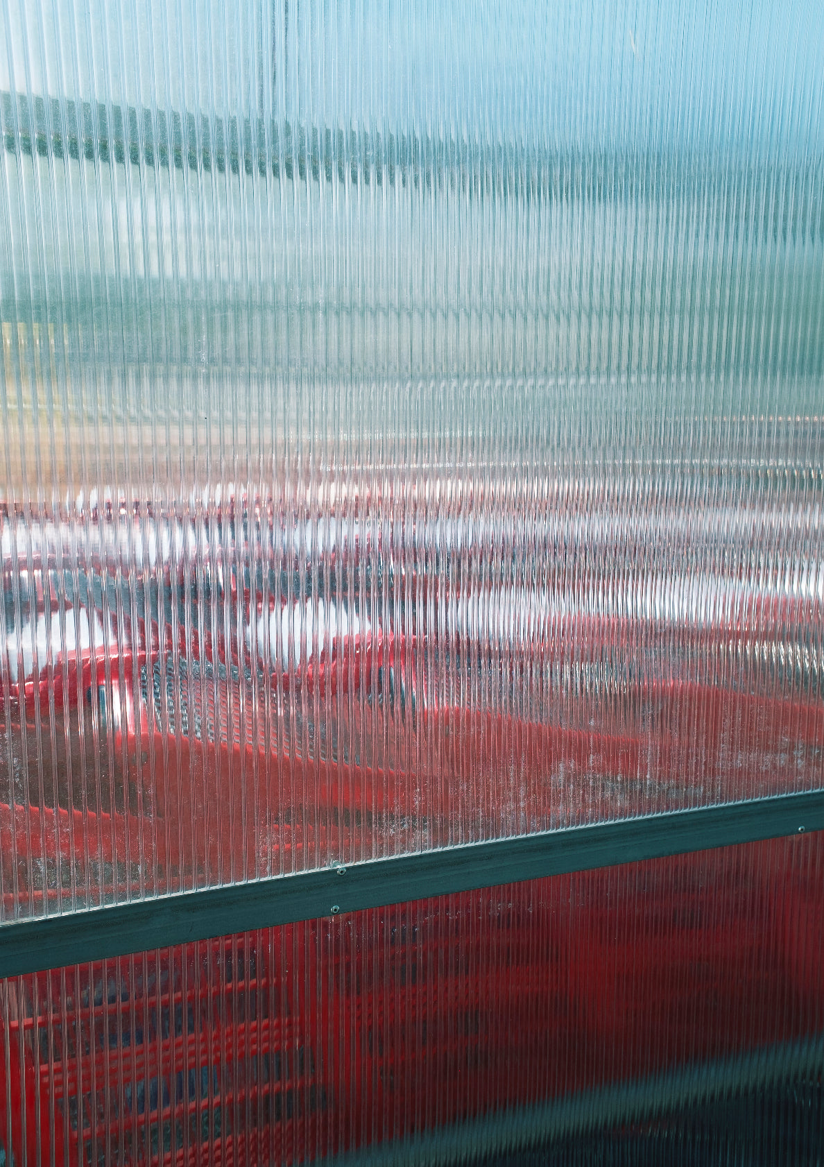 Market aesthetic shopping carts / pop art style photo print