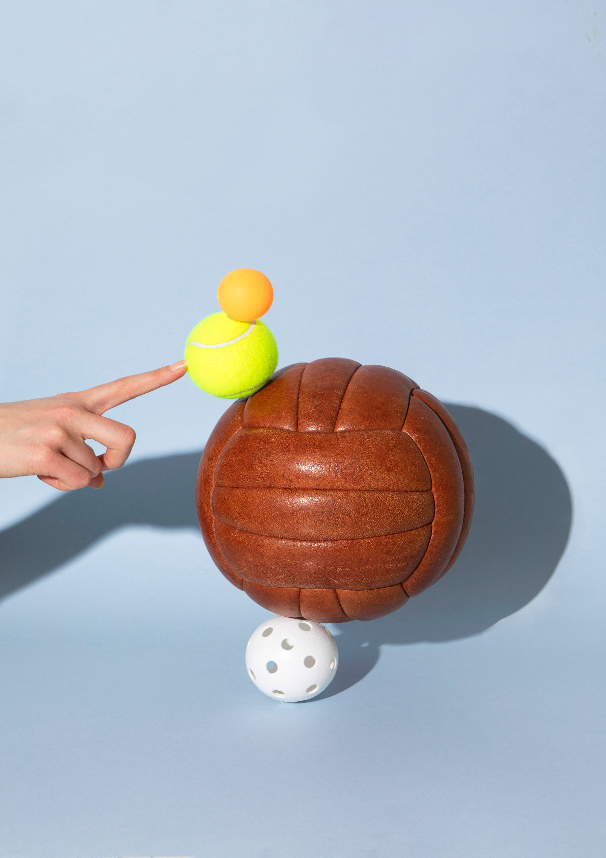 Sportball tower / pop art style photo print