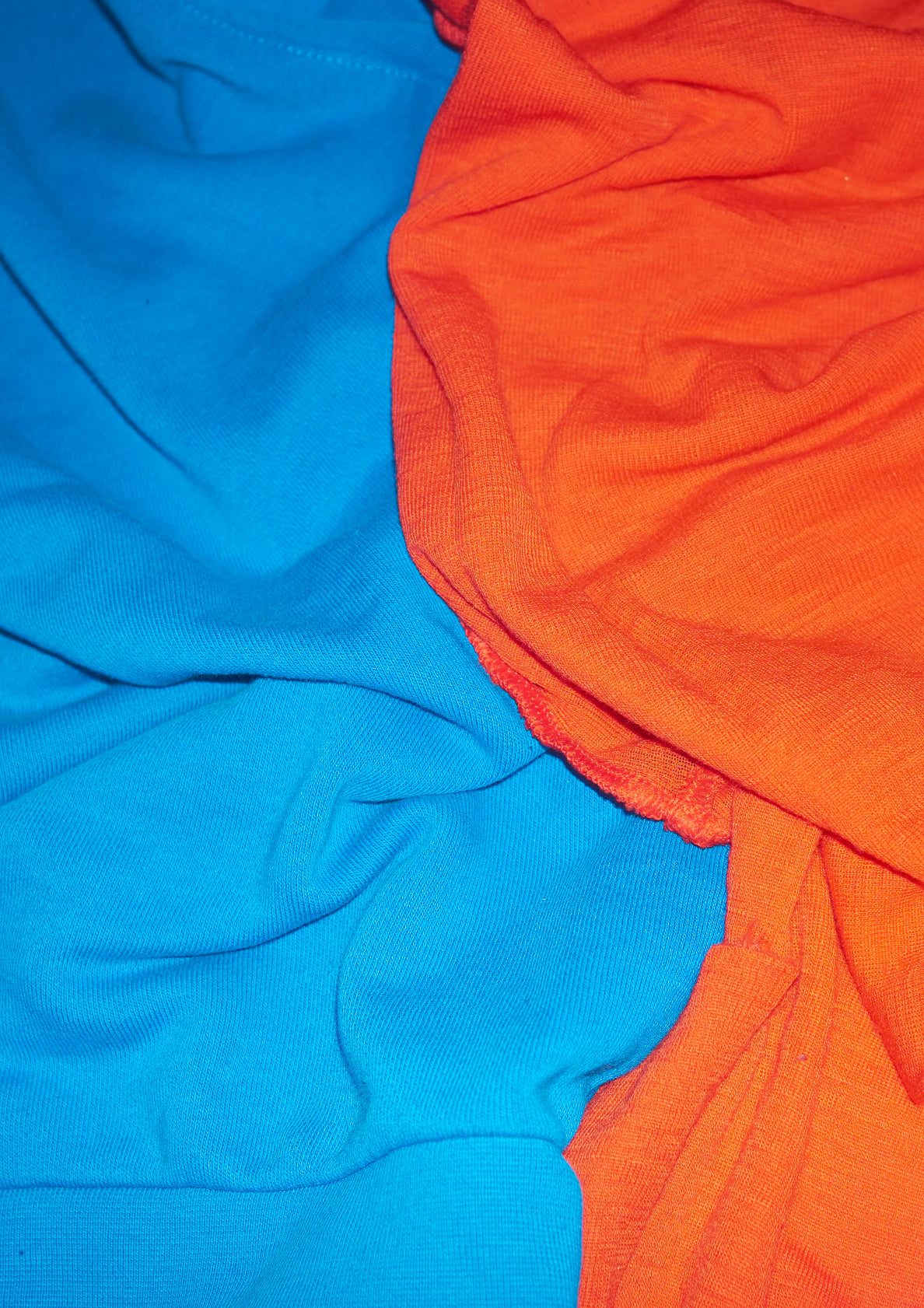 Two colours / pop art style photo print