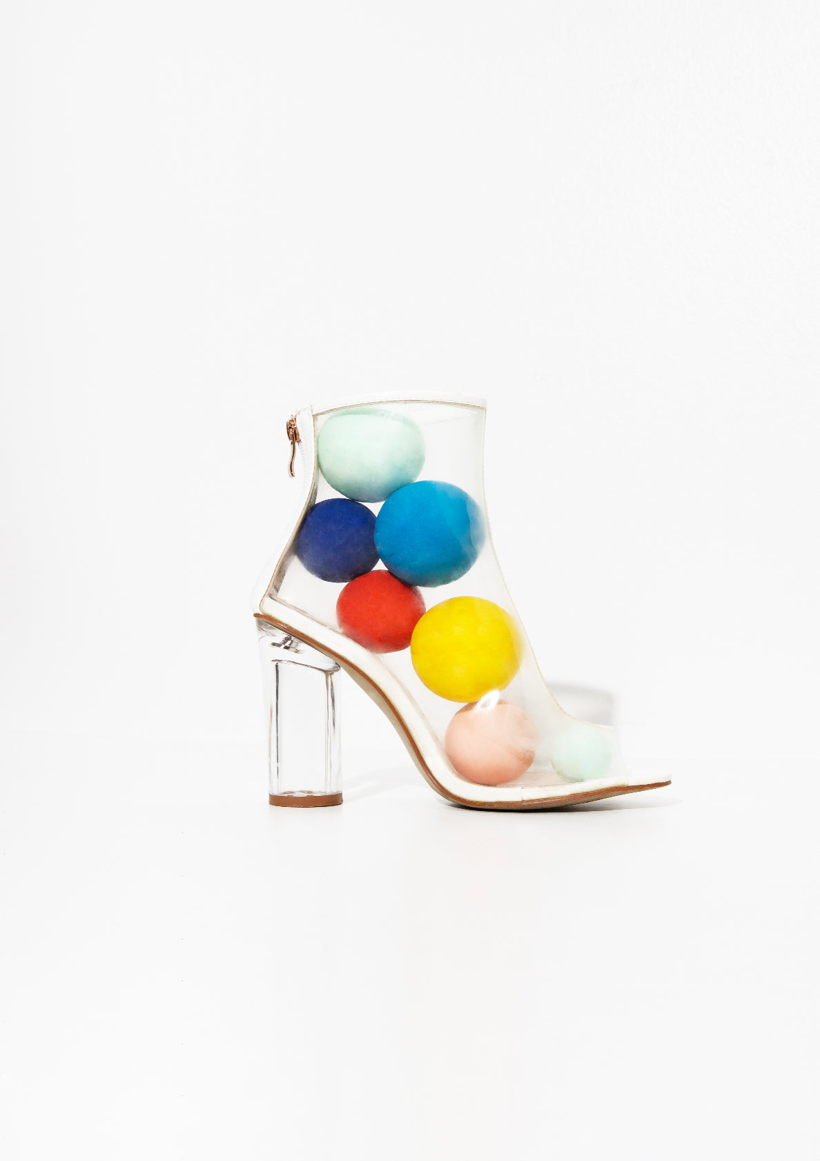 Bubble heels / pop art style photo print