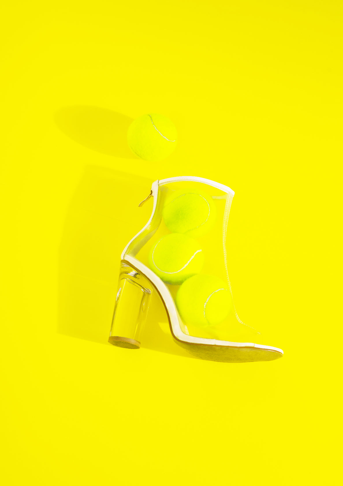Tennis heels / pop art style photo print