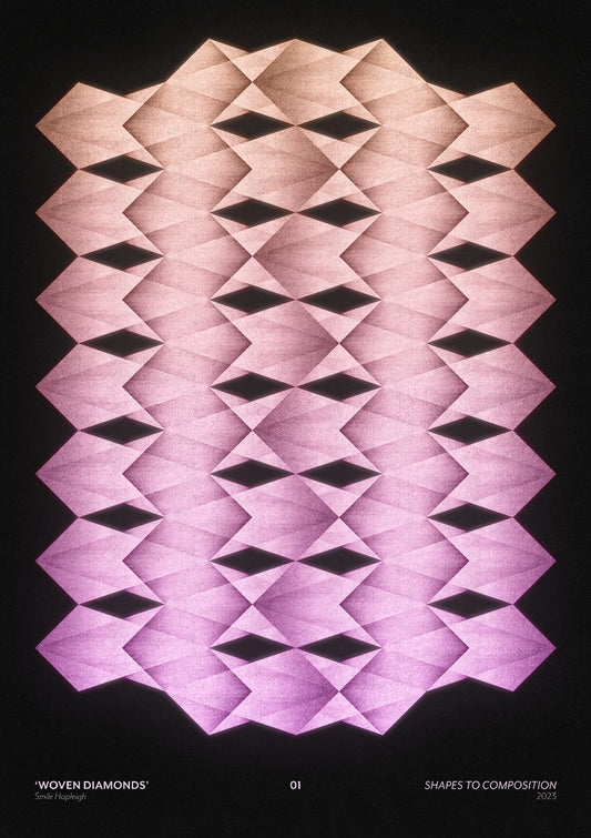 WOVEN DIAMONDS - DARK