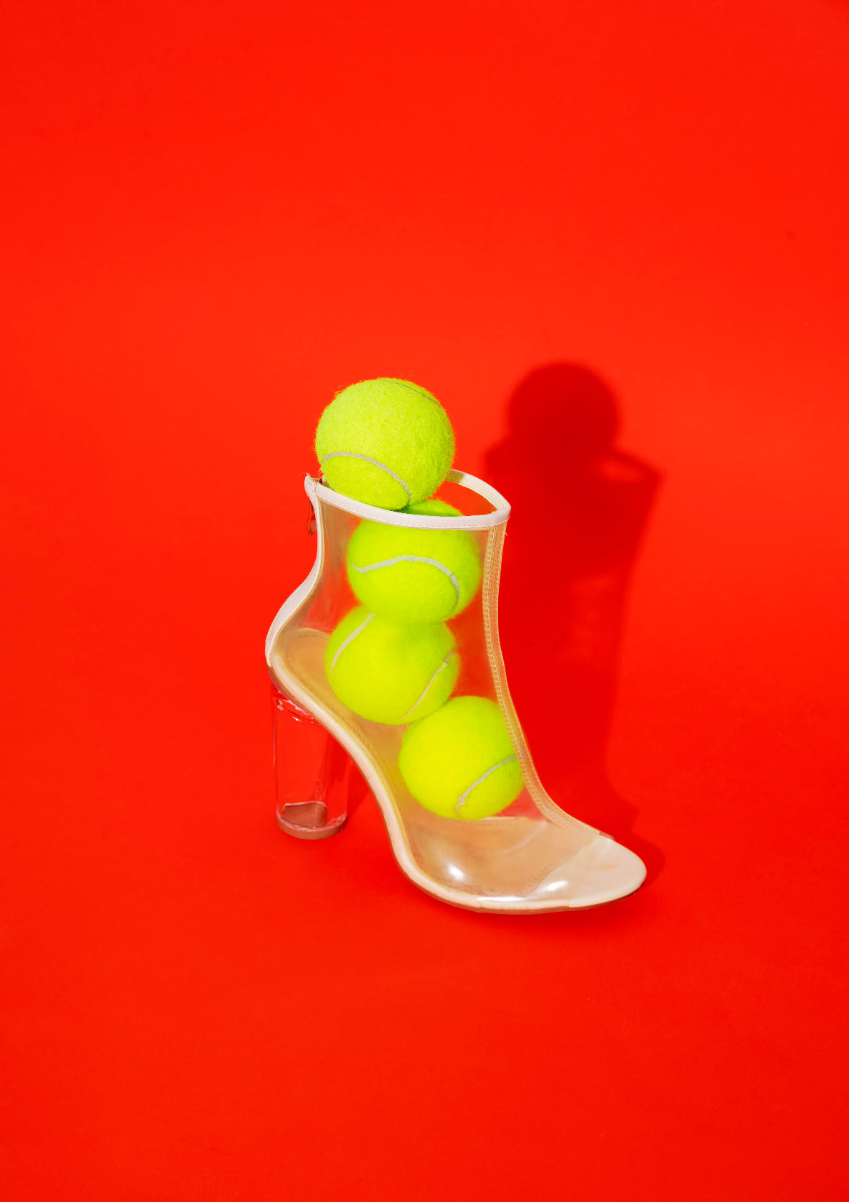 Tennis heels / pop art style photo print