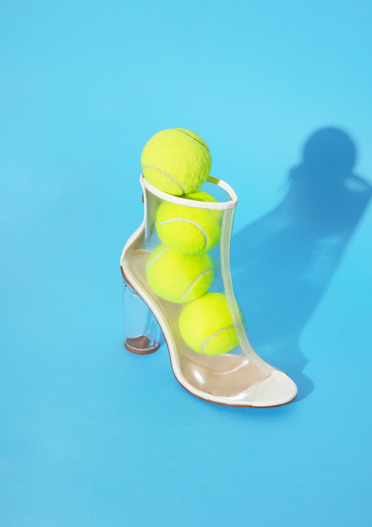 Tennis heels / pop art style photo print
