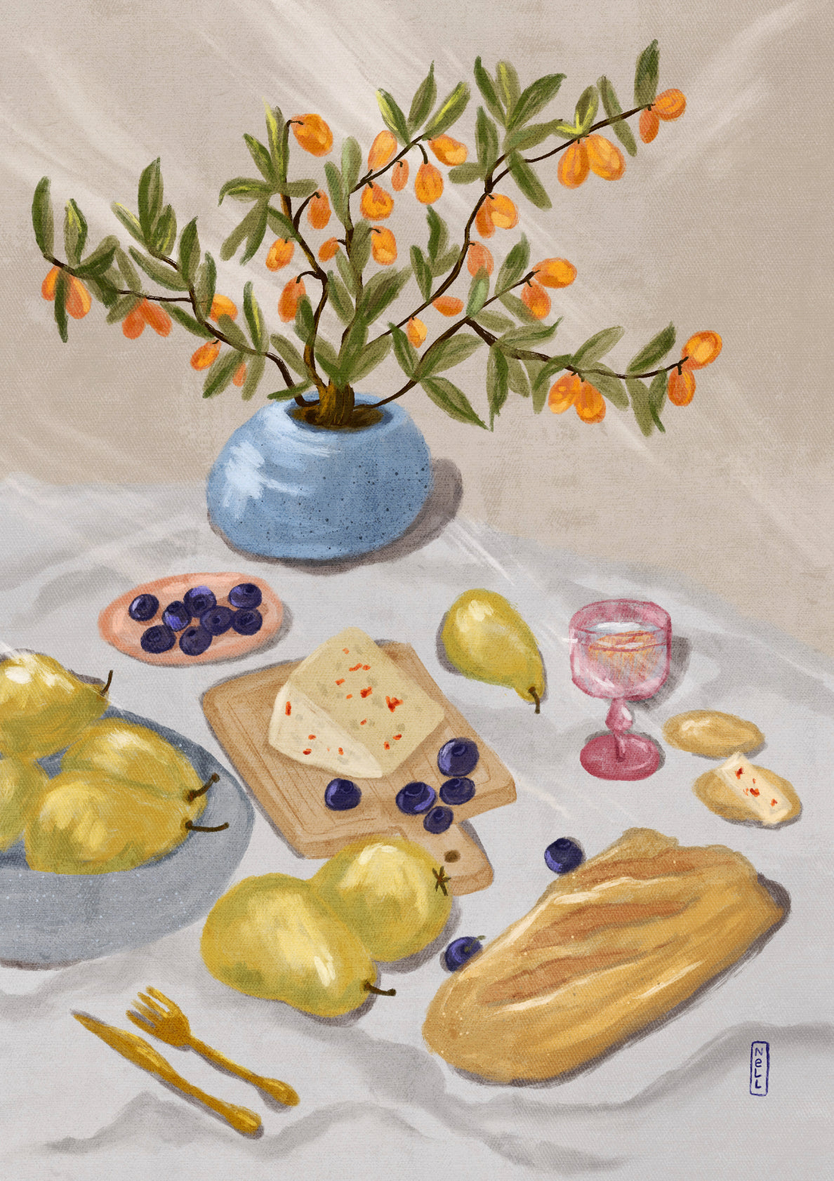 Gin and Tonic in the Afternoon Sun