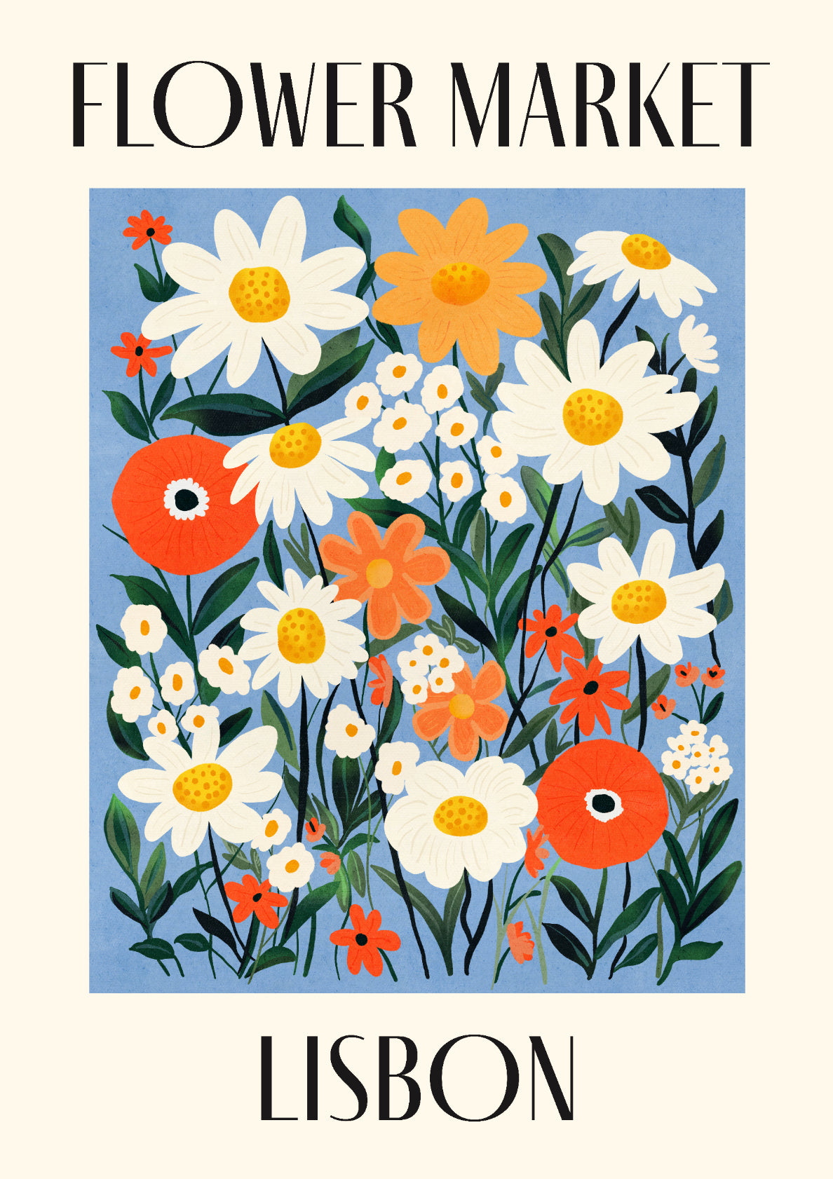 Flower Market Lisbon