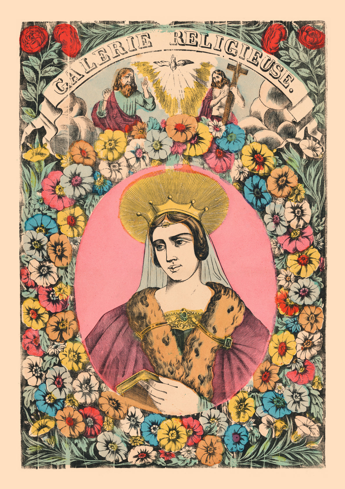 Clotilde - Affiche Religieuse