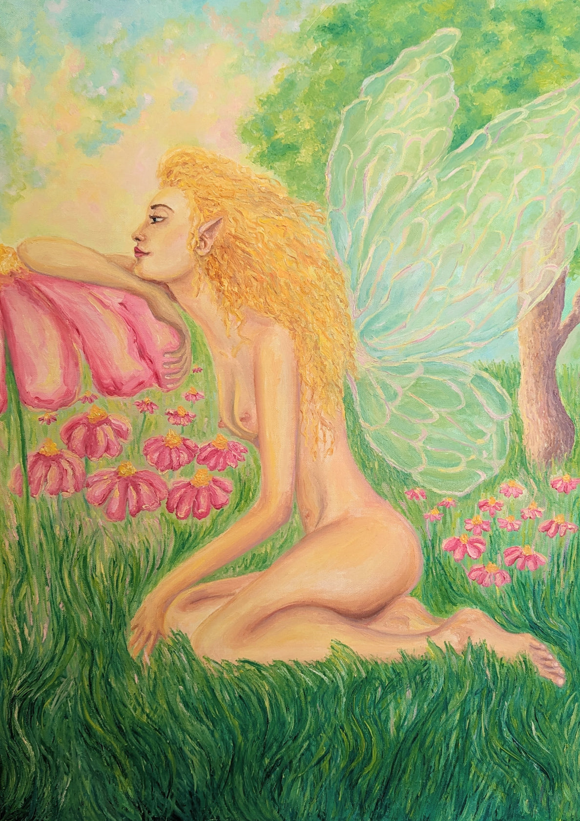 Hanging out with nature fairy