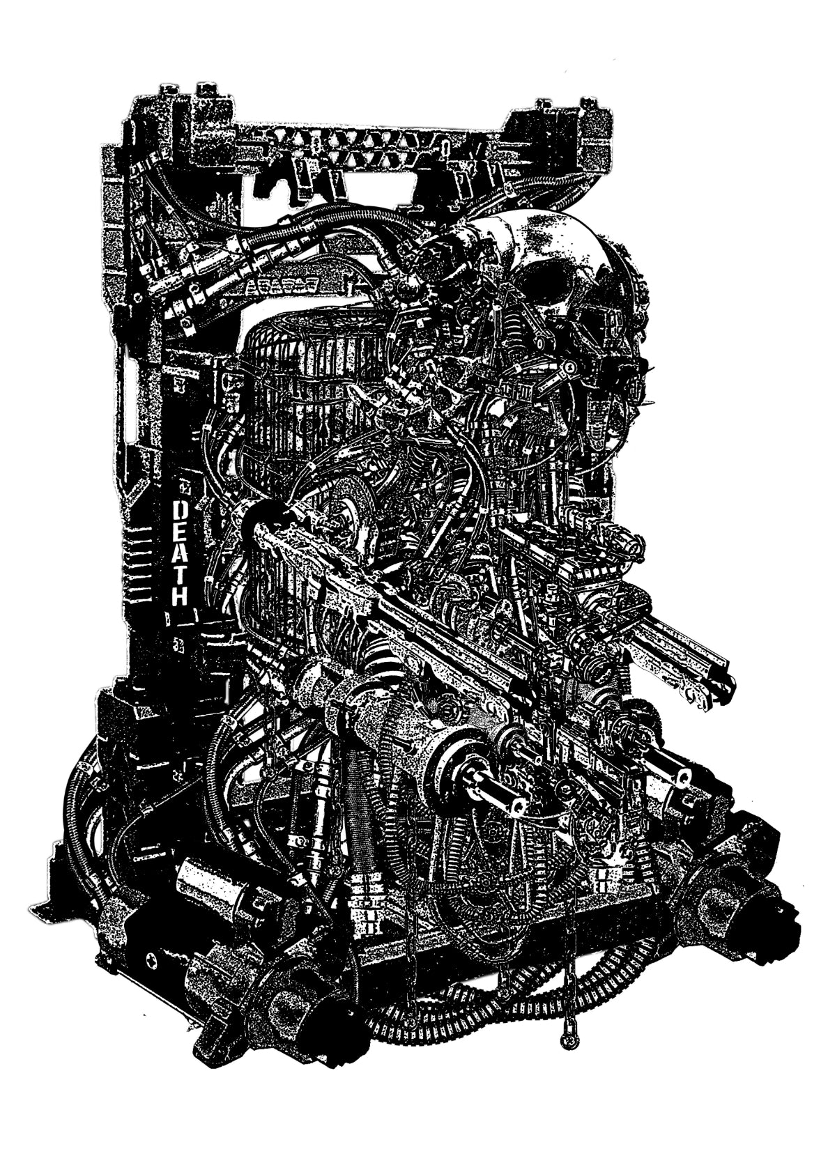Industrial Mecha Kuyang Ghost