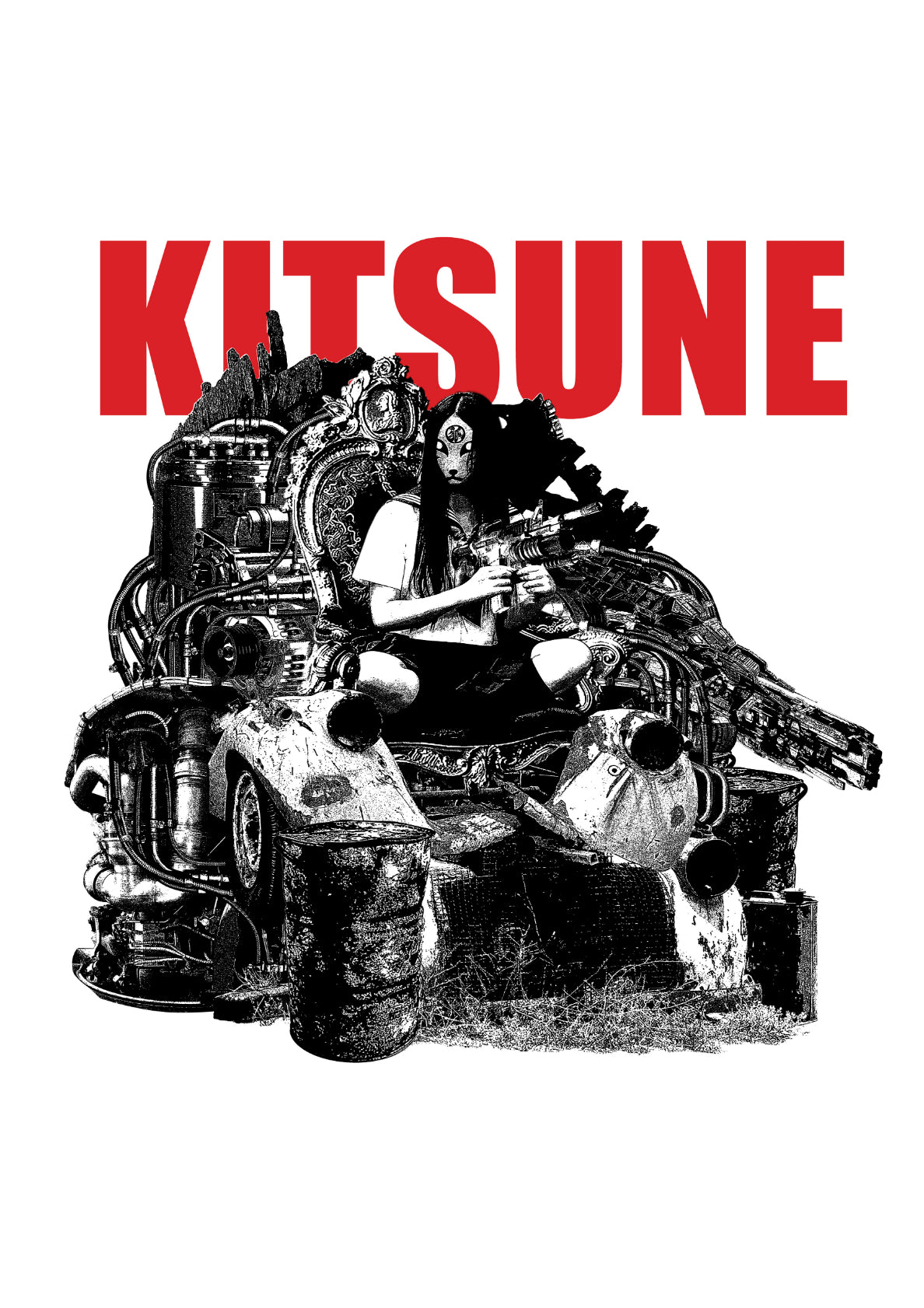 Industrial Kitsune Altar