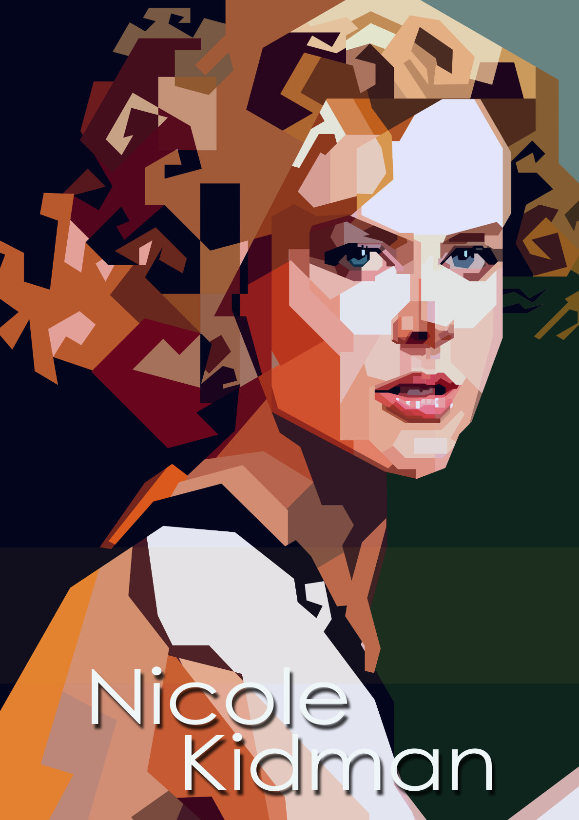 Nicole Kidman Hollywood Actress Retro Style
