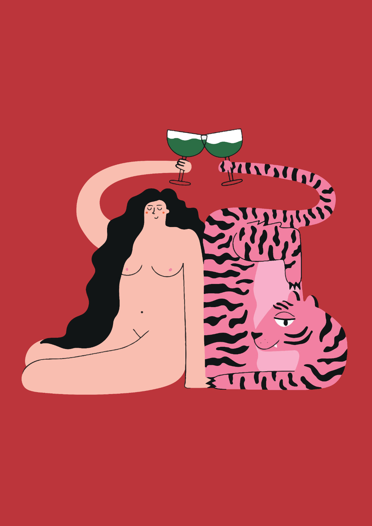 Tiger and Lady Cheers