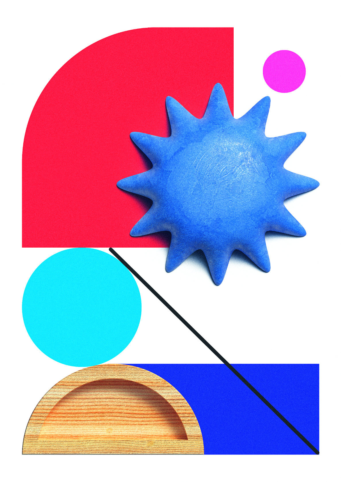 Farben, Formen und Tiefe