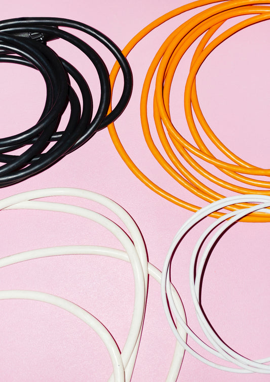 Wires / pop art style photo print