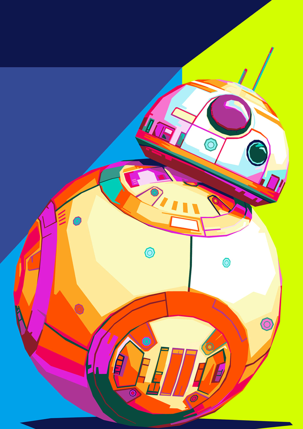 Star Wars Illustration Pop Art