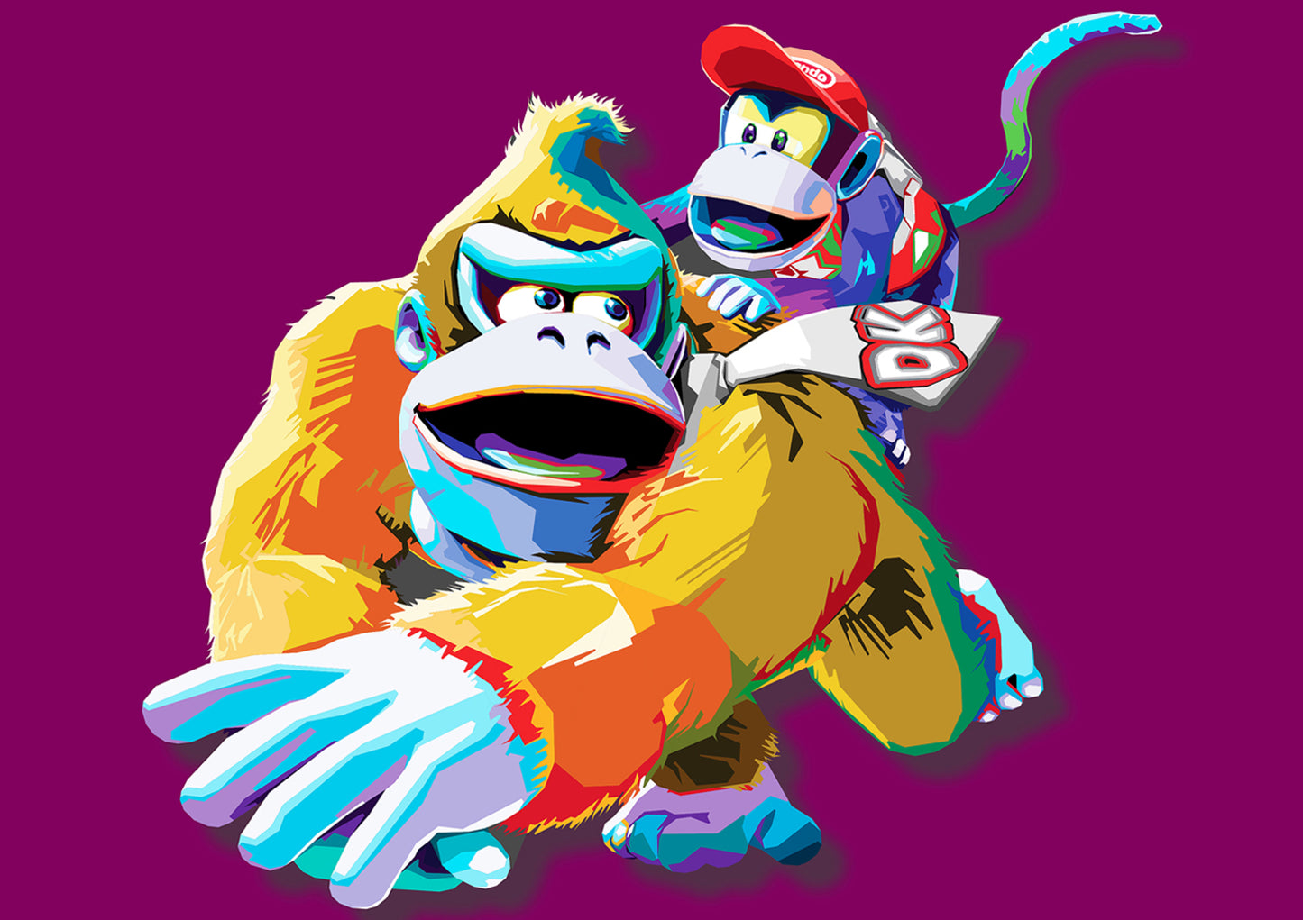 Don Key Kong Retro Pop Art
