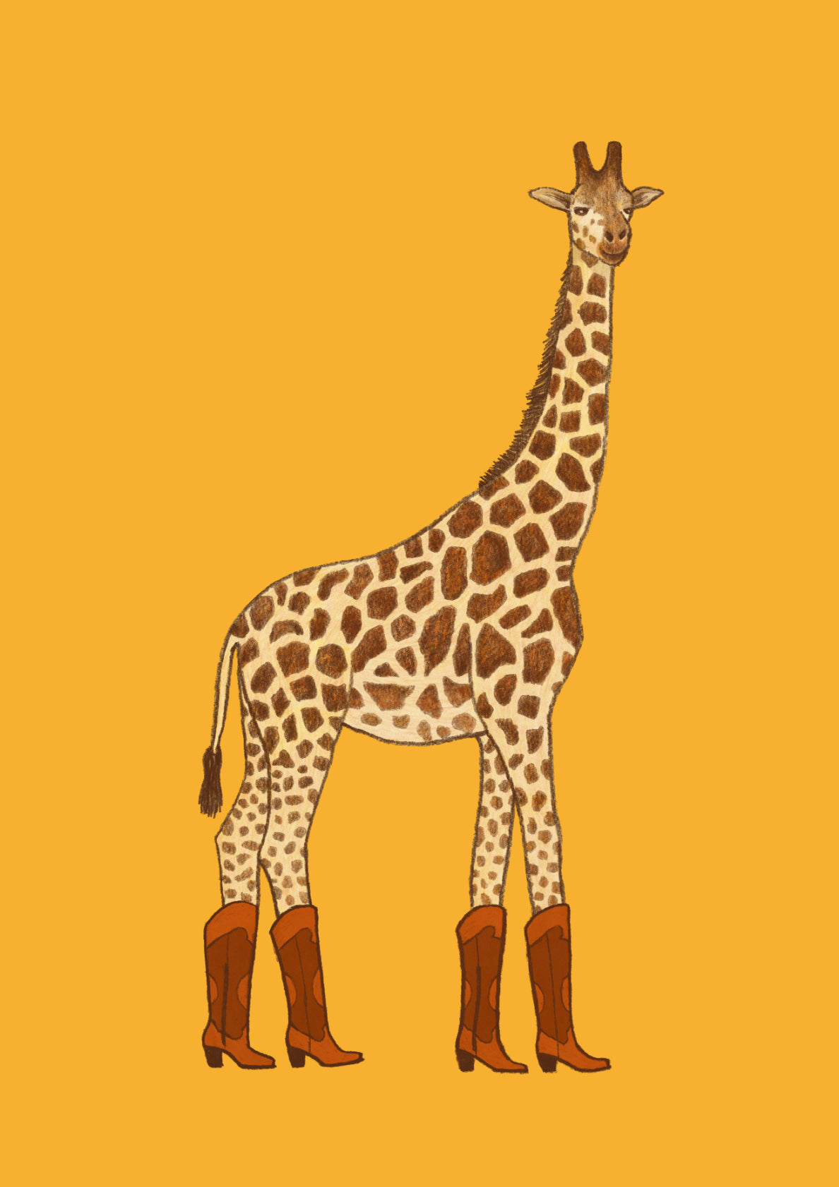 Jolene The Giraffe Cowgirl