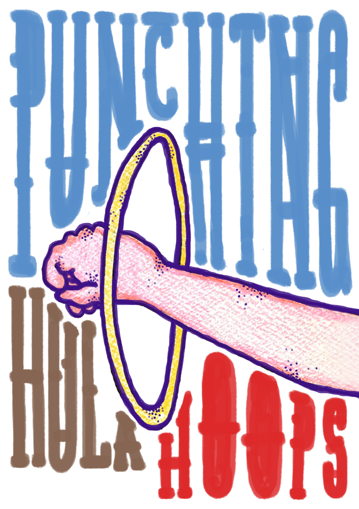 Punching Hula Hoops