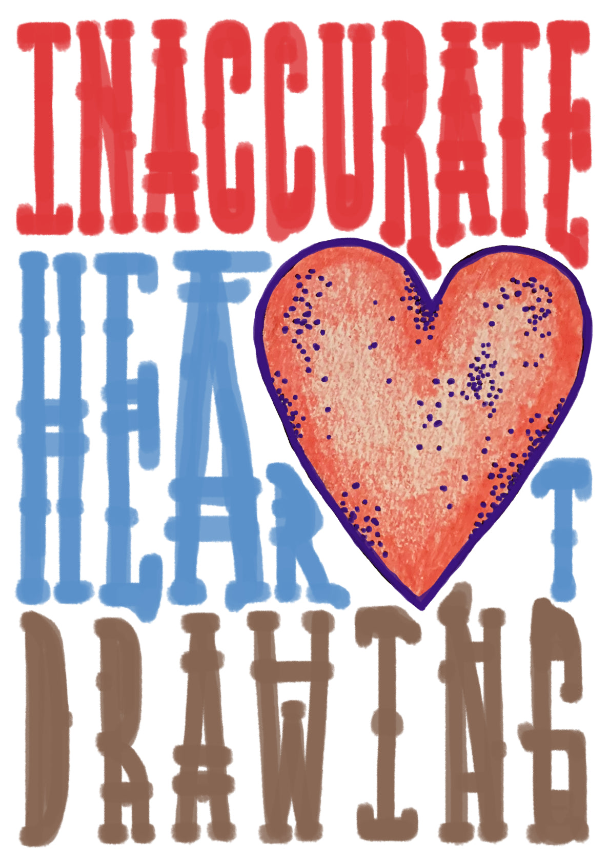 Inaccurate Heart Drawing