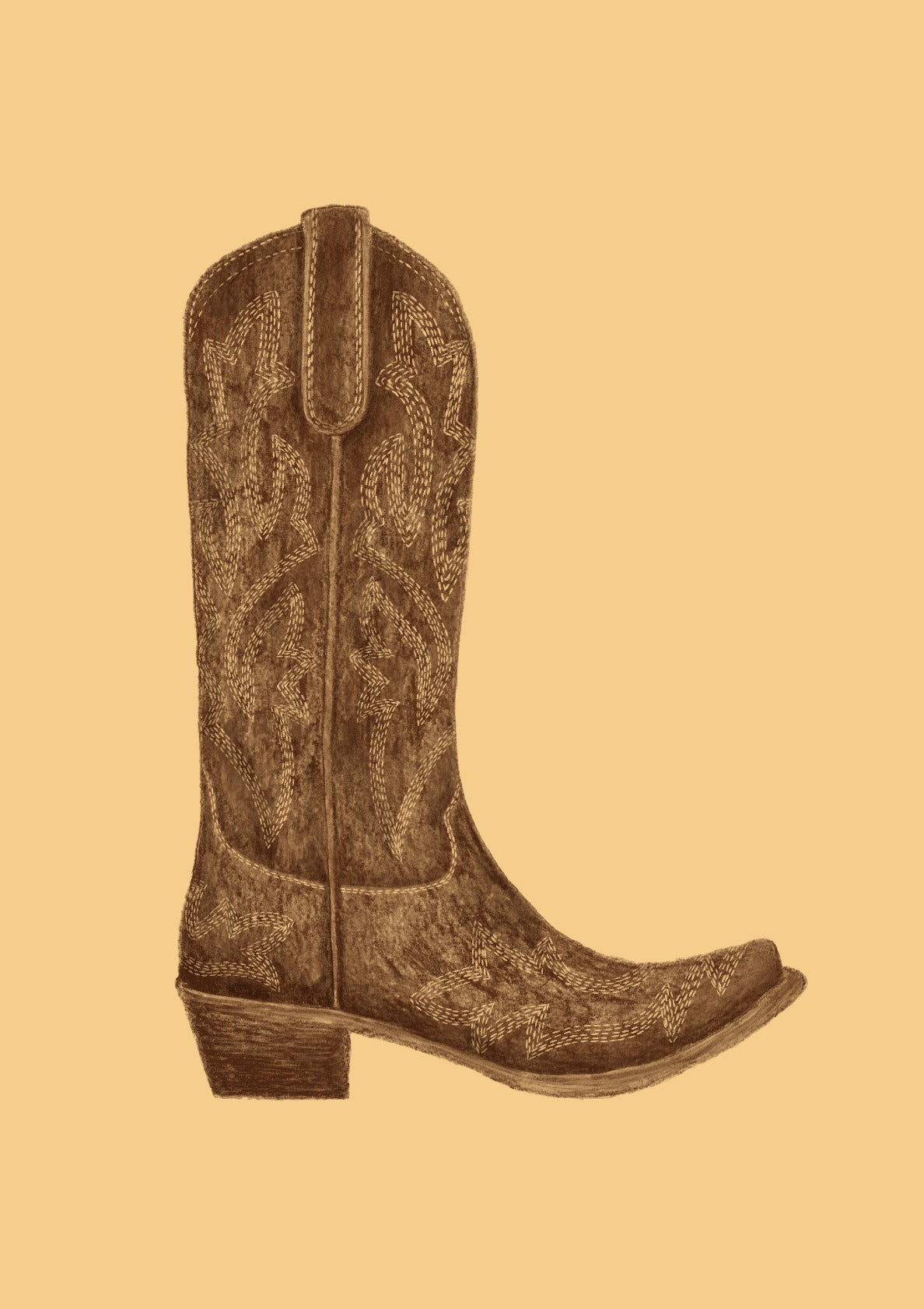 Brown Cowgirl Boot