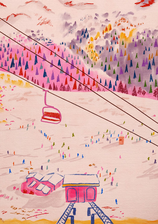 Winter Swiss Mountain