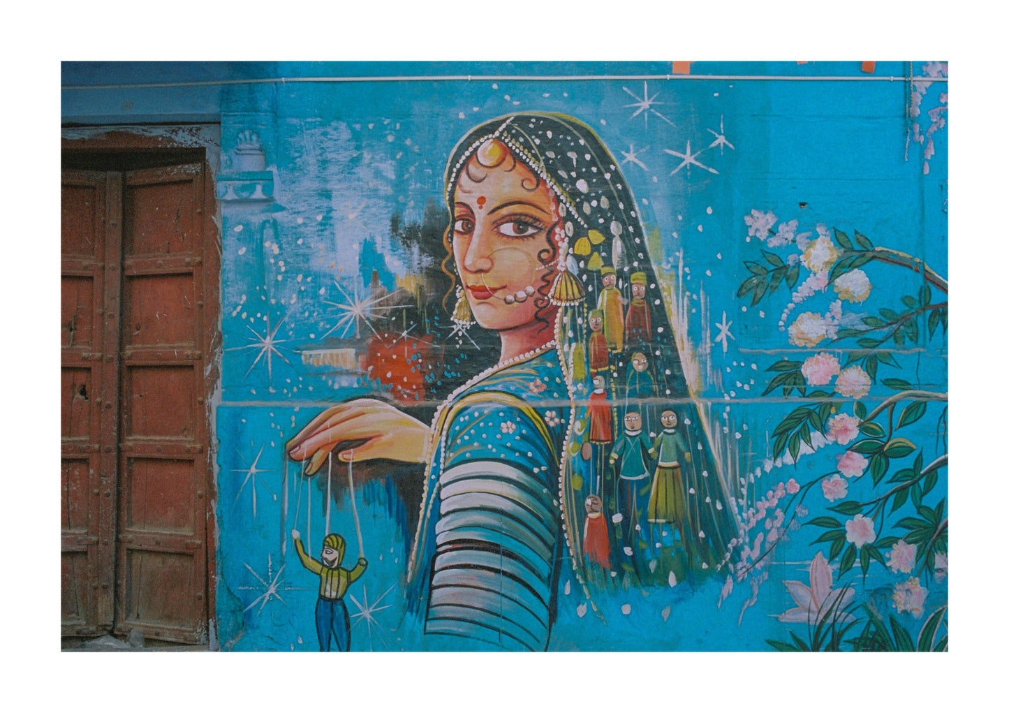 Wall in Jodhpur.