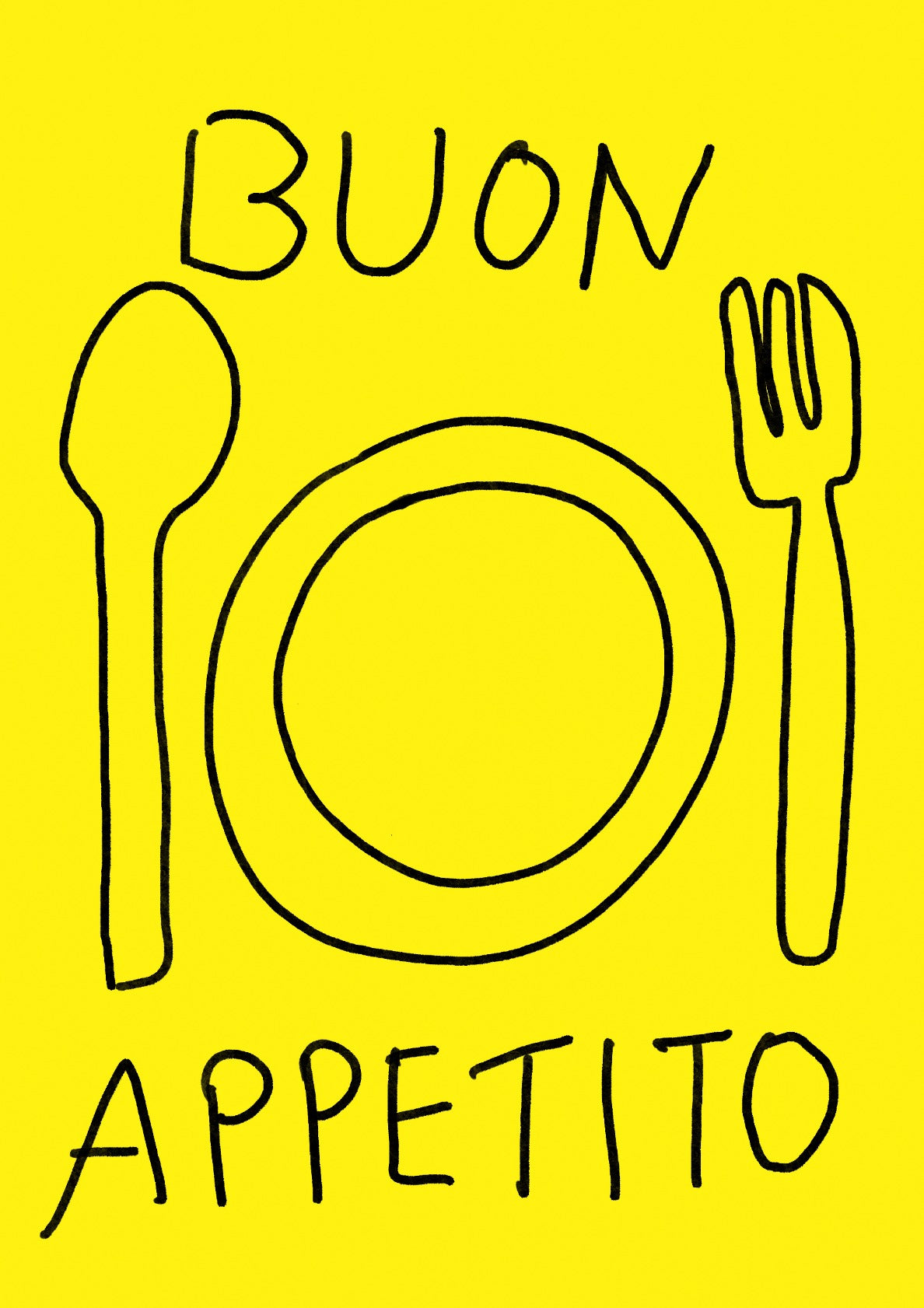 Buon Appetito Art Print