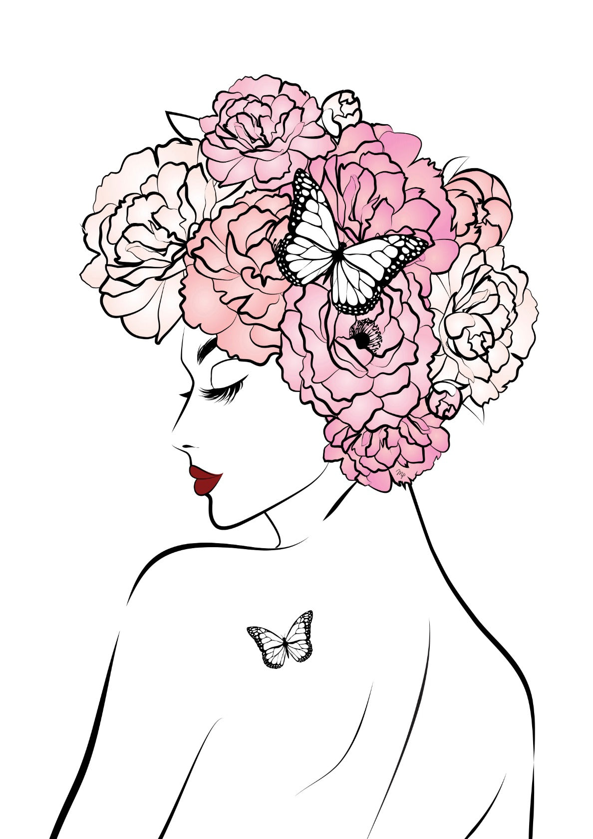 Flower Girl Light Skin One