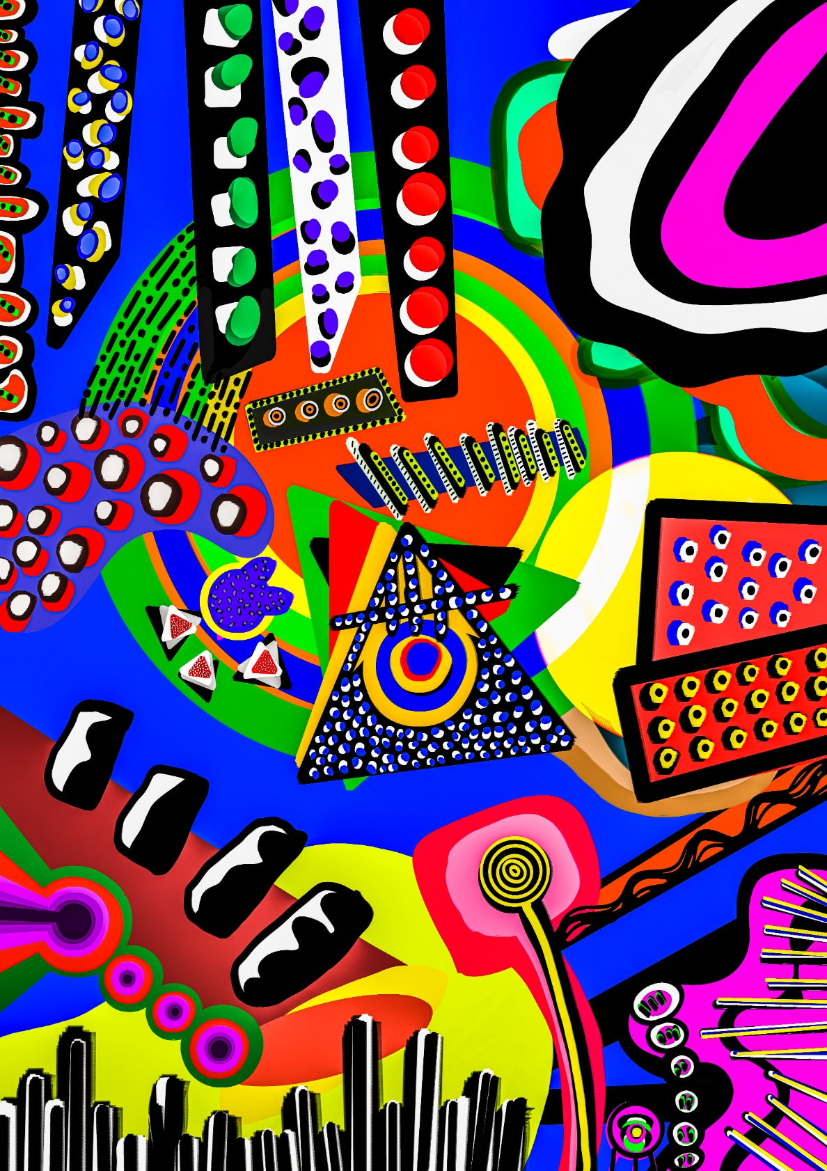 Colorful Ripples of Apocalypse