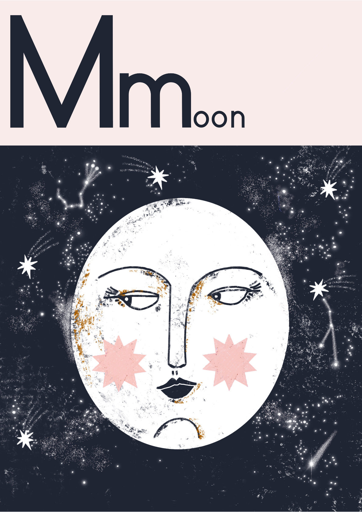M is for moon
