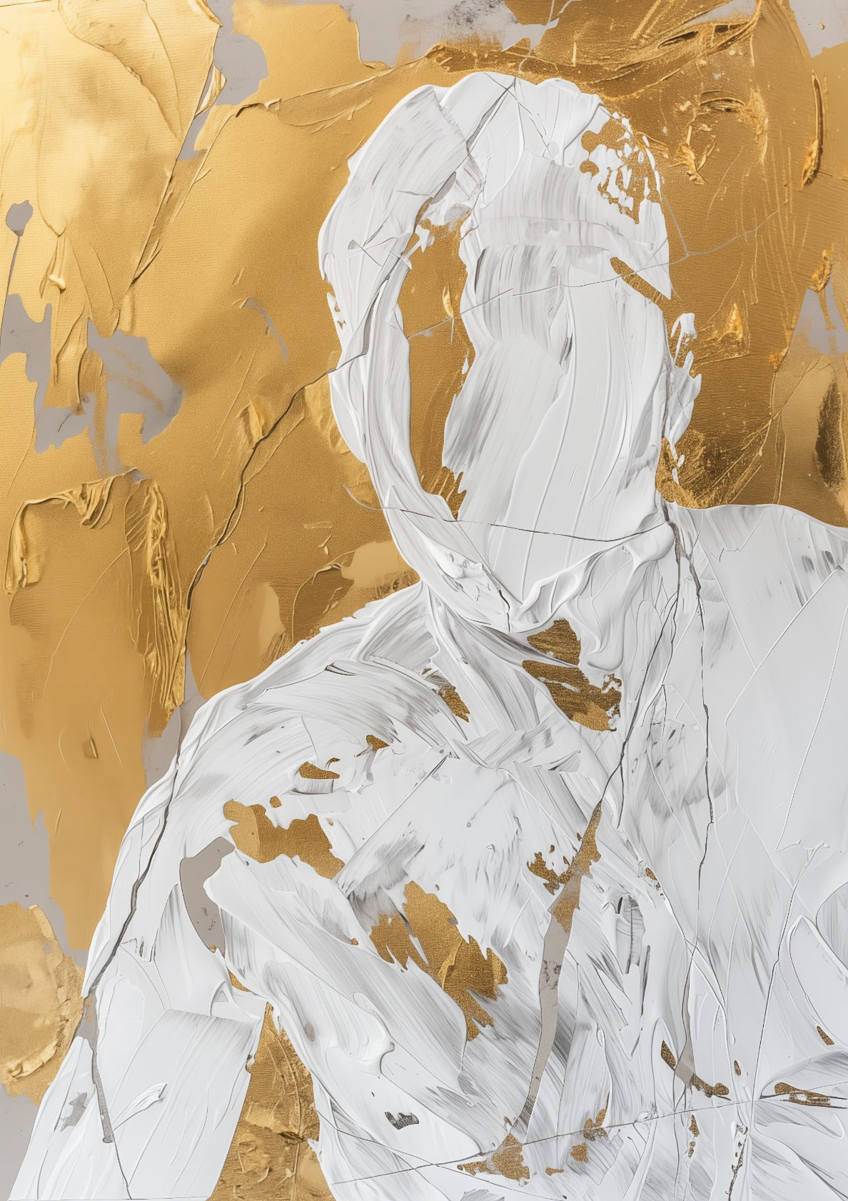 Abstract human portrait By Jean-Claude