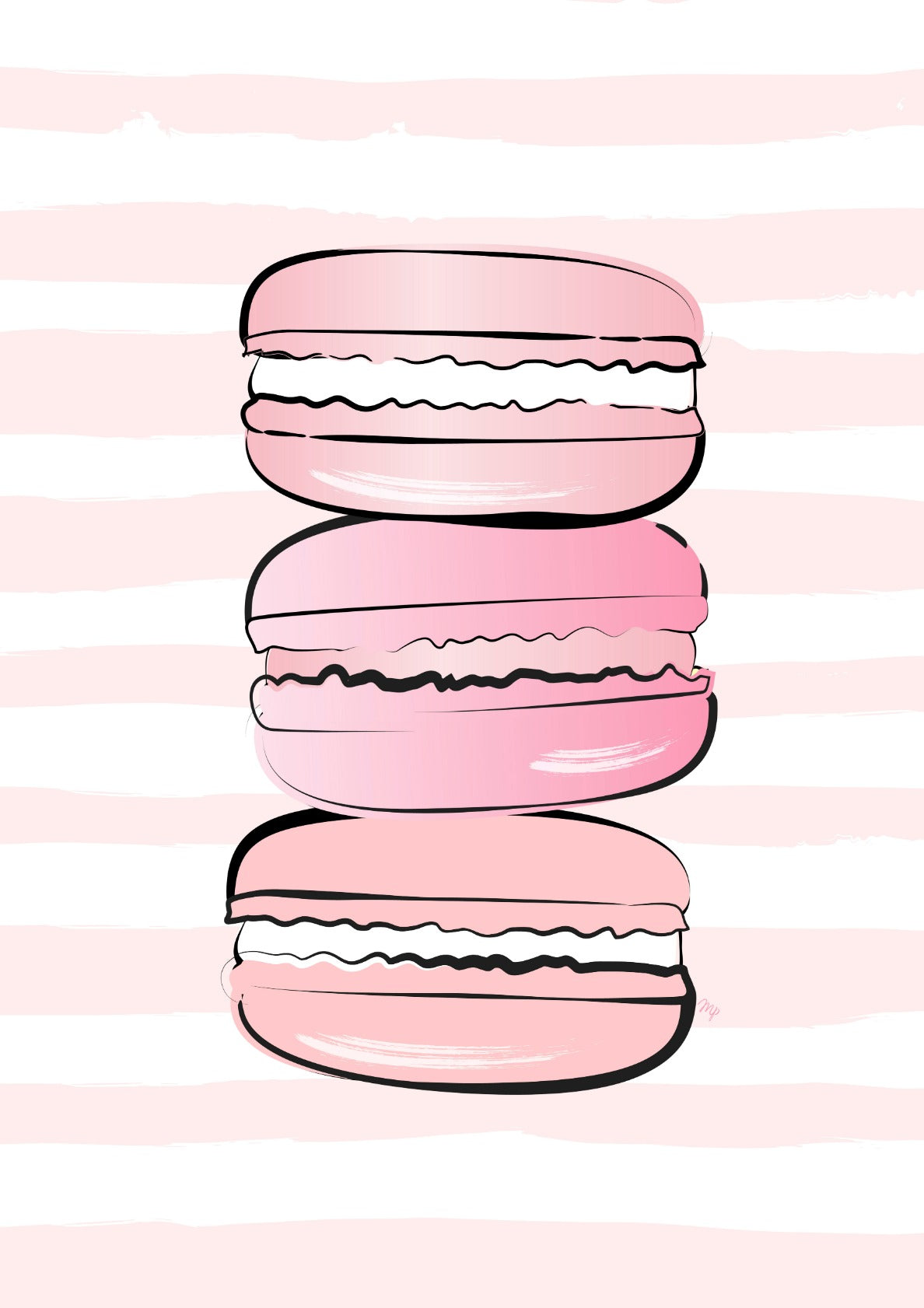 Pink Macarons