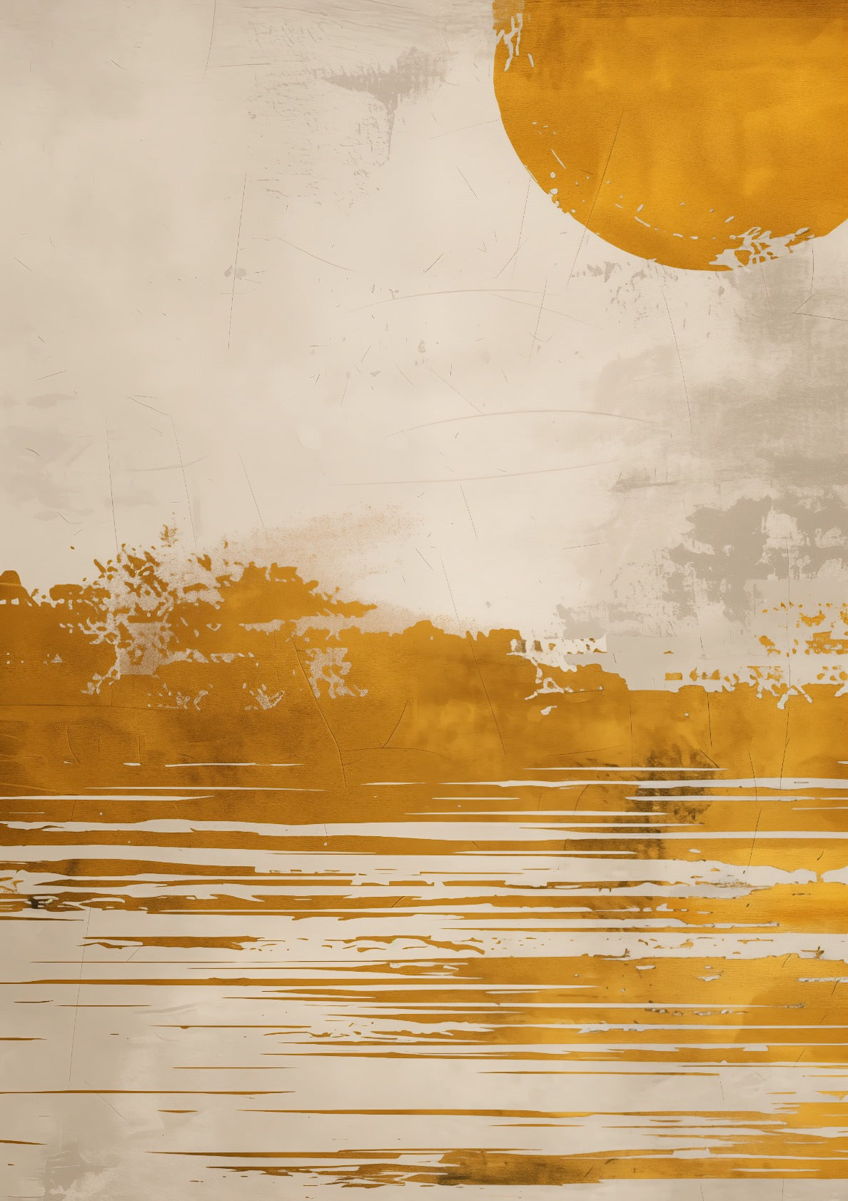 Abstract landscape By Jean-Claude