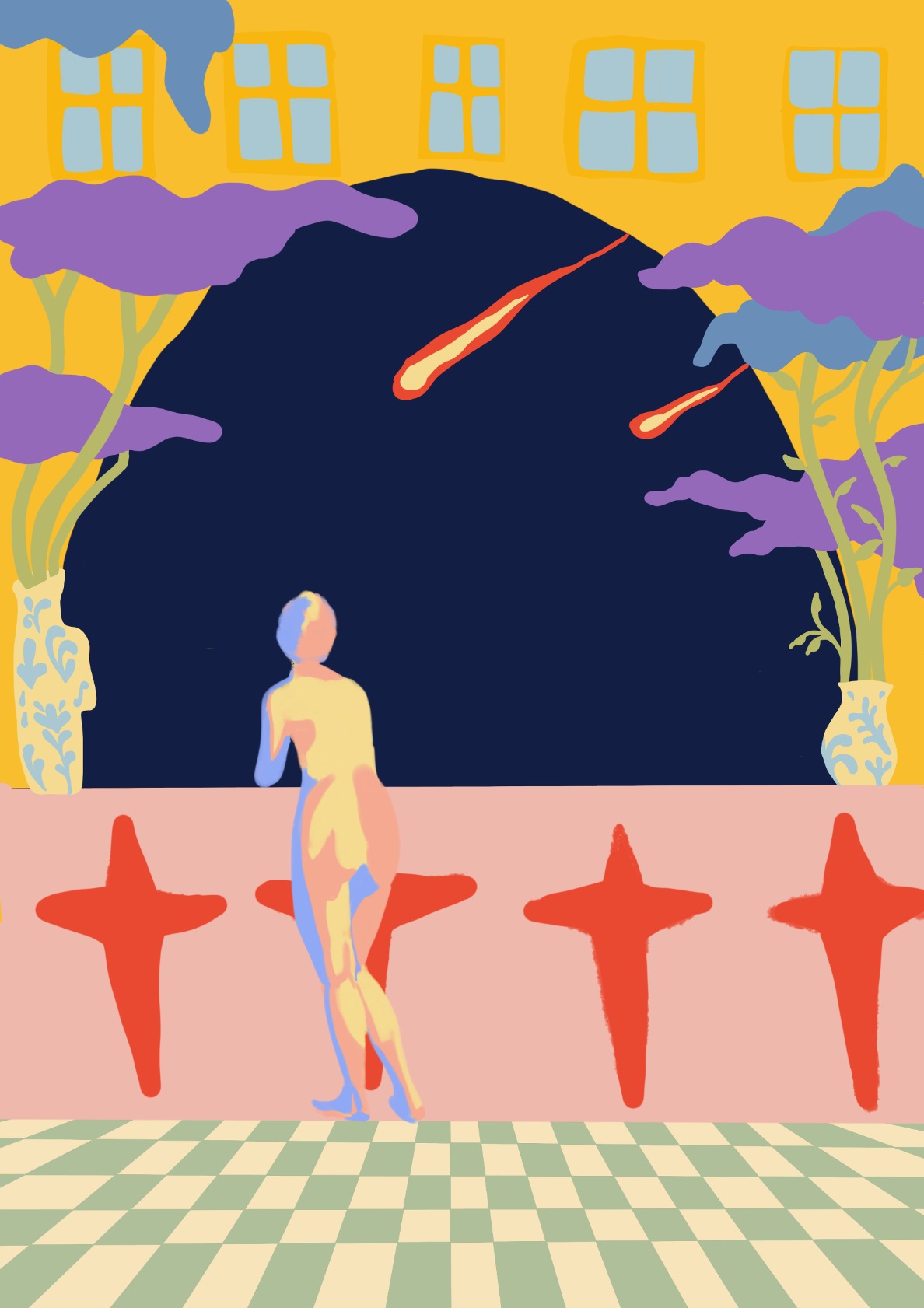 When the lights come on in the middle of the night