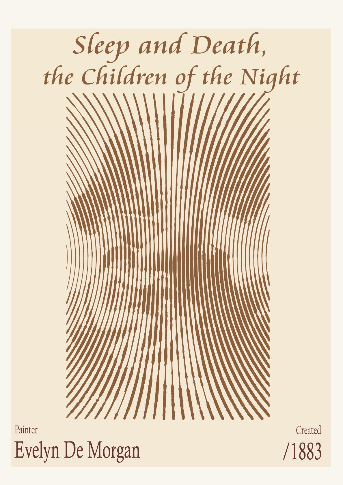 Sleep and Death, the Children of the Night – Evelyn De Morgan (1883)