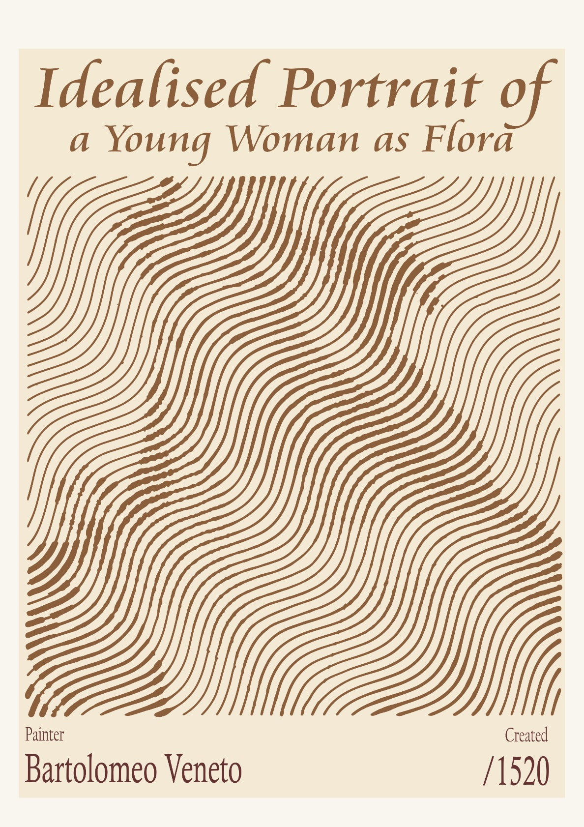 Idealised Portrait of a Young Woman as Flora – Bartolomeo Veneto (1520)