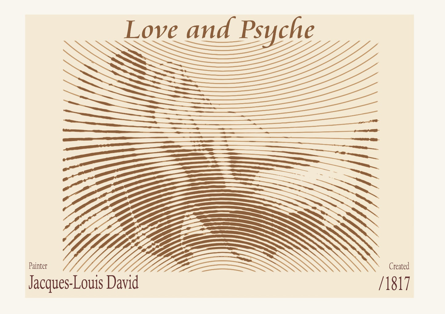 Love and Psyche – Jacques-Louis David (1817)