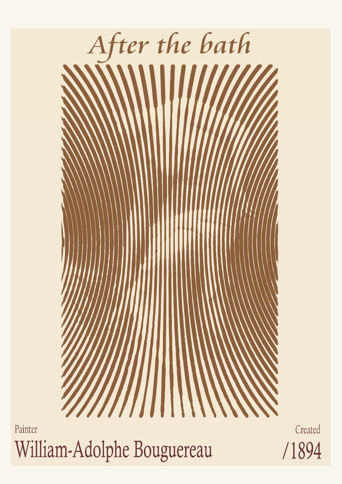 After the bath – William-Adolphe Bouguereau (1894)