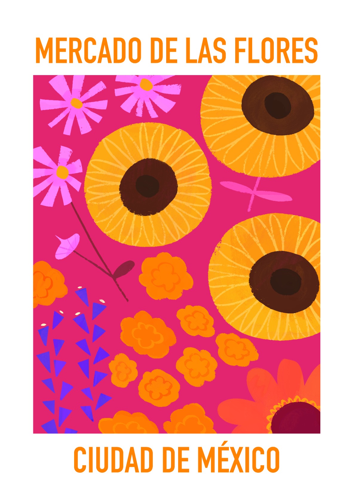 FLOWER MARKET - CIUDAD DE MEXICO