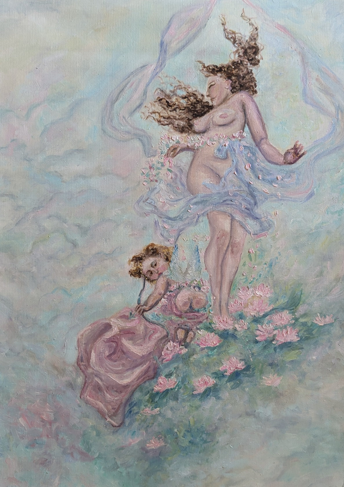 Venus and cupid