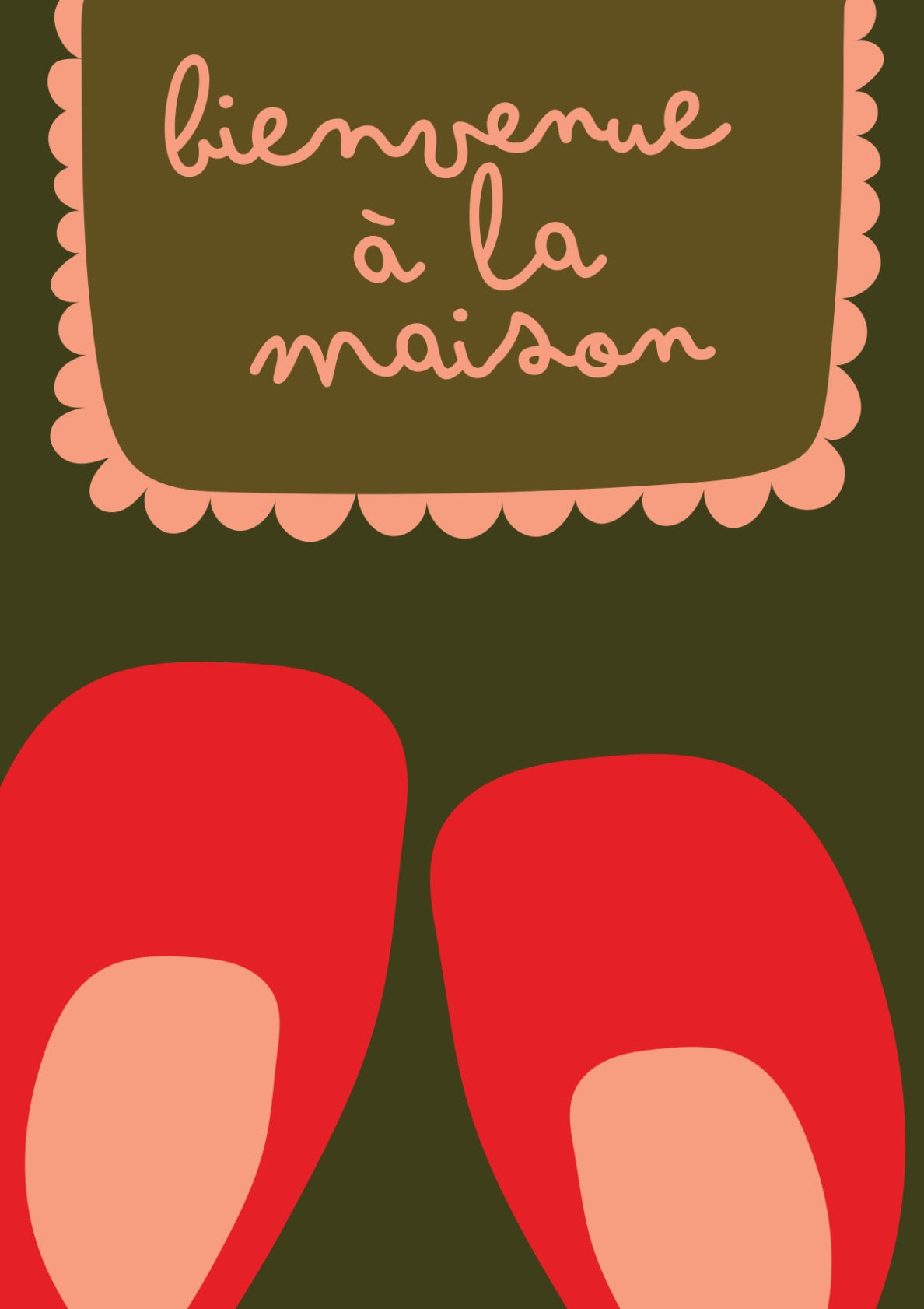 Welcome Home Red Shoes