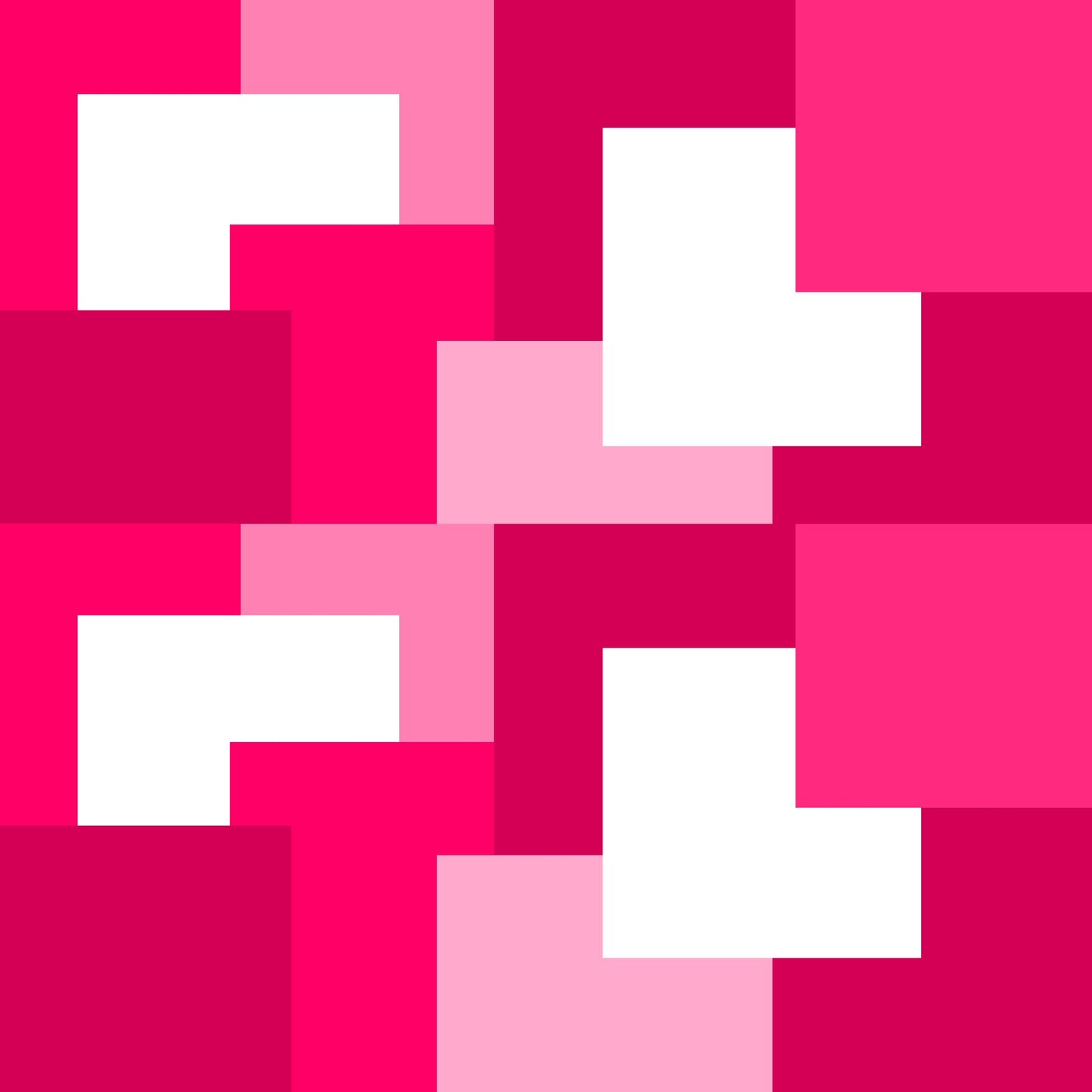 Pink abstract square tiles pattern