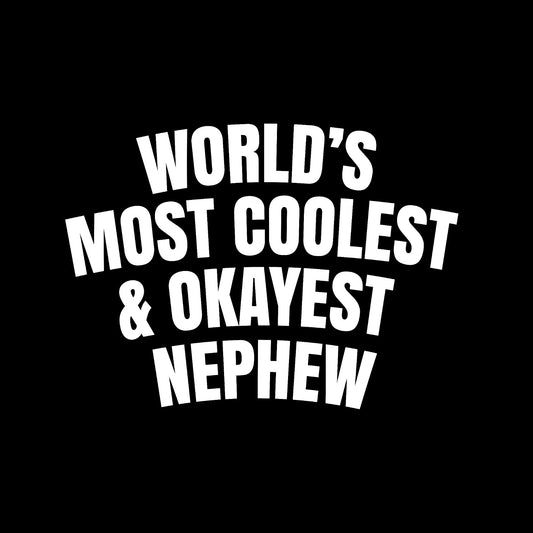 World's most coolest and okayest nephew